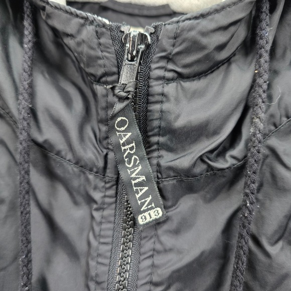 Oarsman US Army Windbreaker Field Jacket Mens XL 1775 Embroidered Eagle Hooded - Picture 5 of 12